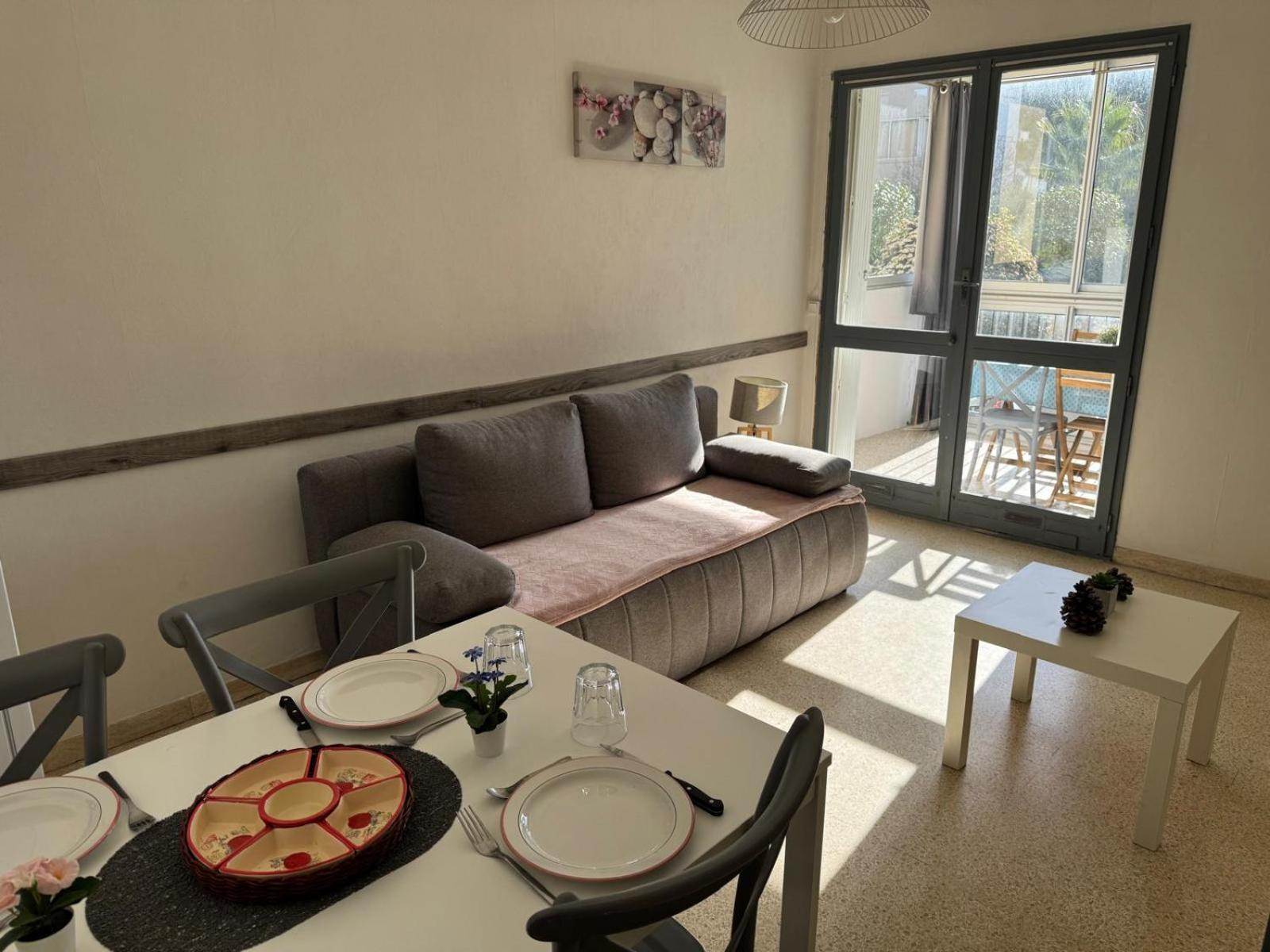 Sol-Y-Days Goelette, Agreable Appartement En Rdc Avec Parking, Proche Du Centre-Ville Et De La Plage 勒格罗-迪鲁瓦 外观 照片